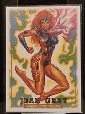 JEAN GREY 2024 Marvel Masterpieces '92 Platinum CANVAS #46