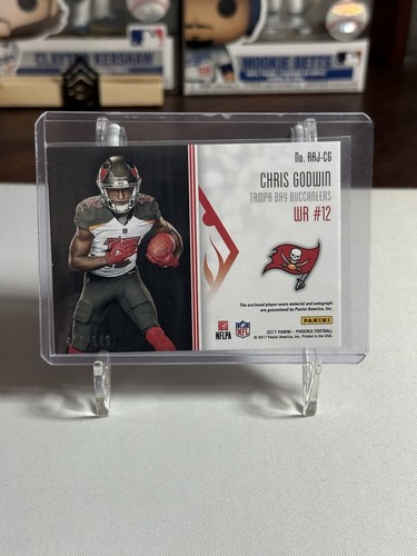 Camiseta deportiva Panini Phoenix 2017 - RPA Rookie Auto Chris Godwin #RAJ-CG/149 - Imagen 3 de 4