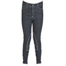 HY HyPERFORMANCE Denim Lola Teens Breeches with Diamante Detail