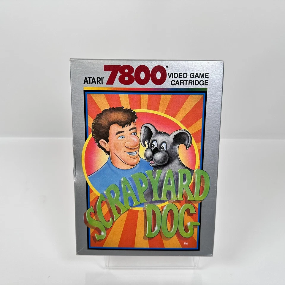 Scrapyard Dog Atari 7800 Complete Set w/ Game & Manual Vintage CX7879 - Image 2 of 4