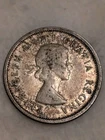 1959 Canada 25 Cents Silver Coin