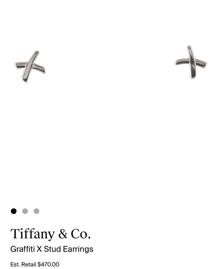pendientes tiffany co Foto 2 de 4