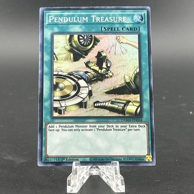 Yugioh! Pendulum Treasure - DAMA-EN068 - Super Rare - 1st Edition Near Mint, Eng