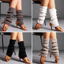 2pc Soft Knitted Leg Warmers Yoga Socks Dance Leggings Sports Protection