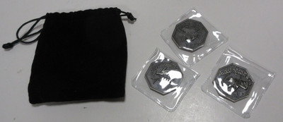 Litjoy - Set of 3 Harry Potter - Unforgivable Curses Coins