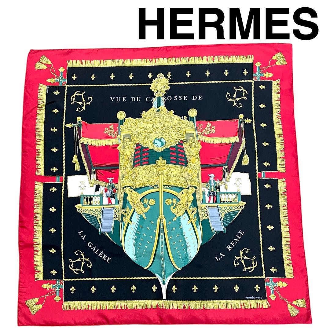 Hermes Scarf Carre 90 Queen'S Coronation From Japan