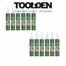 Everbuild INST Instant Nails Adhesive 290ml, White (12 Pack)