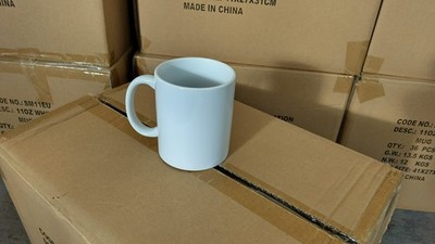 72x Sublimationstasse PREMIUM 11oz 330ml weiß Tassen Becher Keramik Sublimation