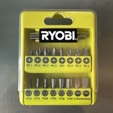 Ryobi 17 Piece Screwdriver Bit Set RAK17SD 5132002550