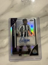 Topps Chrome Premier League 2026 Anthony Elanga Auto Chrome Newcastle United