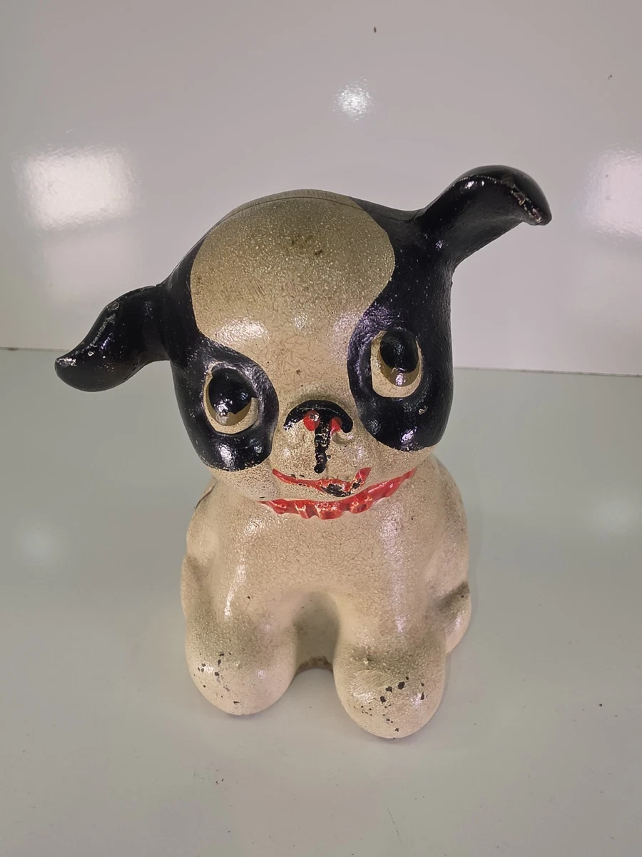 Cast Iron Collectible Dog Piggy Banks for sale | eBay
