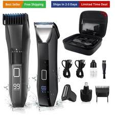 Manscape Beard Trimmer for Men, Groin & Body Hair Trimmer, Ball Shaver, Nose ...