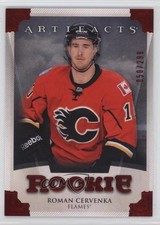 2013-14 Upper Deck Artifacts Rookies Ruby 50/299 Roman Cervenka #190 2a8