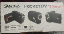 Aiptek POCKETDV T8 Starter Mini Camcorder Schwarz 