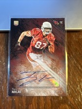 Troy Niklas 2014 Topps Fire Onyx Auto Rookie RC #157 Cardinals NM-MT /25