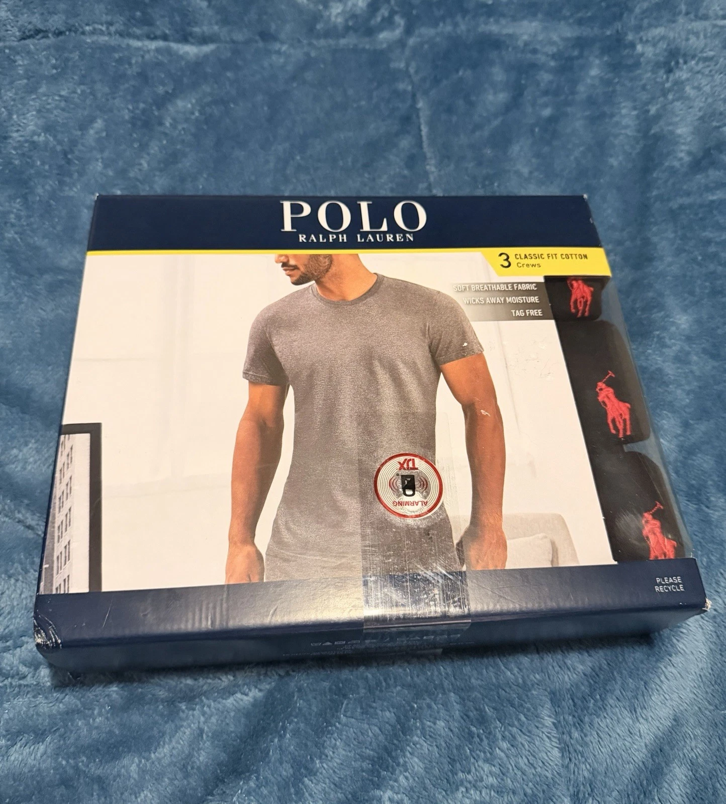 Polo Ralph Lauren Classic Fit Cotton 3 Pack Black