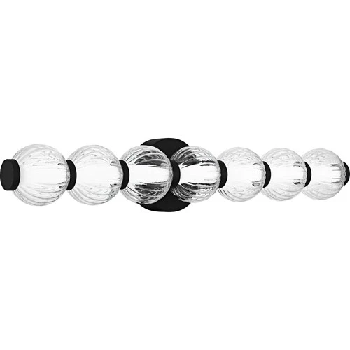 Quoizel PCELW8525 Elway 7 Light 25"W LED Bath Bar - Chrome - Picture 10 of 12