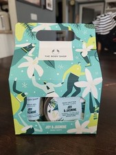 The Body Shop Joy & Jasmine Mini Body Care Gift Set Body Butter Shower Gel