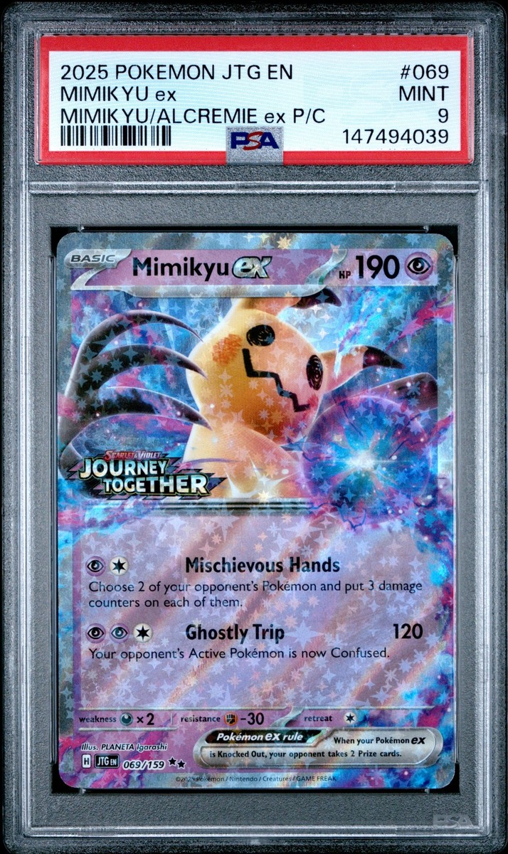 Mimikyu ex (Journey Together Stamped) 069/159 Miscellaneous Cards