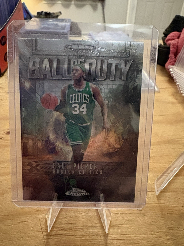 Topps Chrome Paul Pierce Boston Celtics Basketball Ball of Duty Insert #BD-19