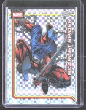 2026 Topps Chrome Marvel Comics #146 Scarlet Spider X-Fractor Near Mint +