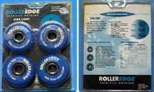 ROLLERBLADE WHEELS - ROLLER EDGE 77MM STAR LIGHT 84A - STREET HOCKEY SKATE  NEW