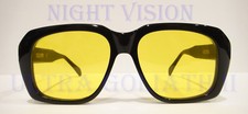 Ultra Goliath II / 2 Sunglasses BLACK / YELLOW Ocean's 11 Casino Robert De Niro