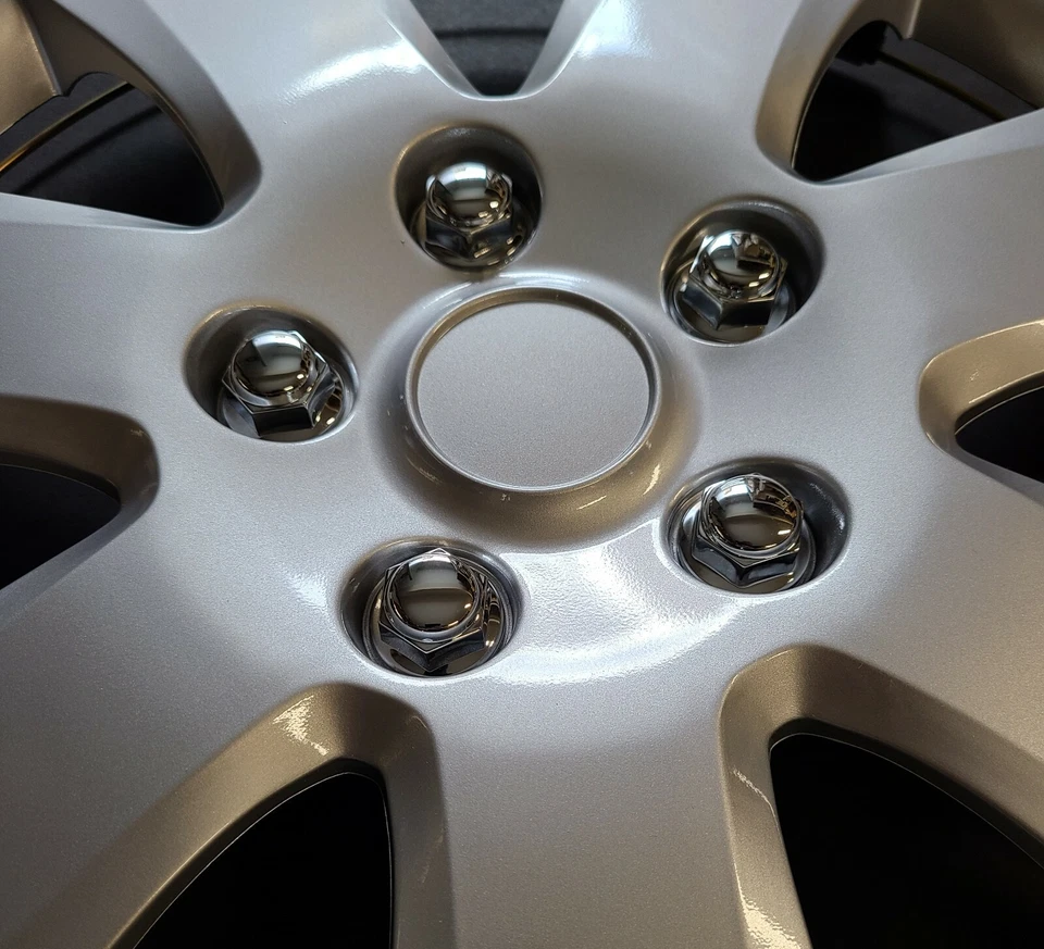 New Wheel Covers Hubcaps Fits 2009-2013 Mazda 6 Silver 16" Set Of 4 - Изображение 4 из 4