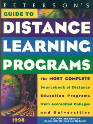 GUIDE TO DISTANCE LEARNING PROGRAMME BÜCHER IN SPRACHE AA.VV PETERSON'S 1997