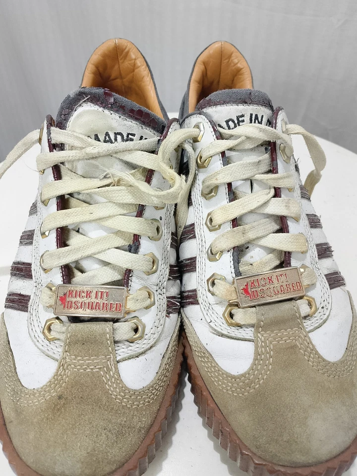 Articolo e3192 scarpe uomo Dsquared2 multicolore, numero 41, la parte posteriore - Immagine 3 di 4