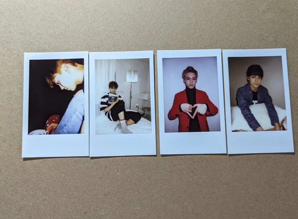 Seventeen The8 Vernon Wonwoo 2016 SHINING DIAMOND Concert Photo Card Set A & B