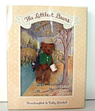 GUND THE LITTLEST BEARS #7002 FATHER HANDCRAFTED & FULLY JOINTED ,POLE, MUG, NEW