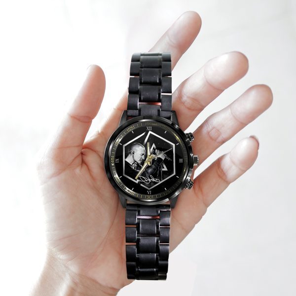Linkin Park x Chester Bennington Black Stainless Steel Watch