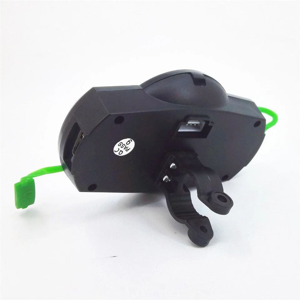 Sistema de sonido para motocicleta MP3 FM USB Bluetooth Audio Radio Altavoz estéreo EE. UU. 2 piezas Foto 3 de 4