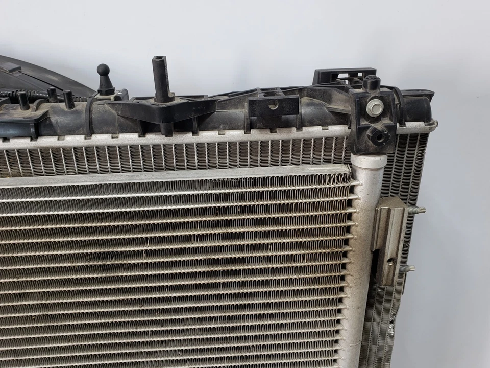 ✅ Juego de condensador radiador refrigeración motor Land Range Rover L405 2014-2017 fabricante de equipos originales 15 k Foto 4 de 4