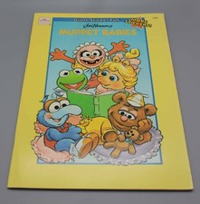 Jim Henson's Muppet Babies Sticker Fun Book, 1991, Unused
