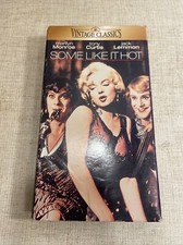 Some Like It Hot VHS, 1997, Vintage Classics Marilyn Monroe - Tony Curtis