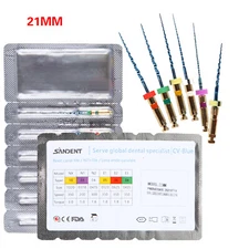 Dental Endo Root Canal Rotary Files Gold SX-F3 Assorted 21mm/25mm/31mm