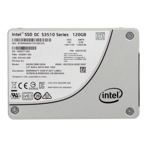 Hard Drive Intel SSD DC S3510 Series SSDSC2BB120G6 120GB MLC SATA III 2.5' - Picture 3 of 3