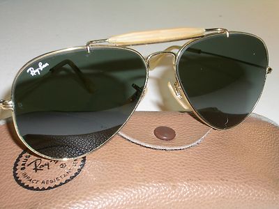 Ray-Ban レイバン B&Lヴィンテージ USAアウトドアーズマン62□14 Vintage RAY-BAN Bausch Lomb B&L USA OUTDOORSMAN Aviator Sunglasses