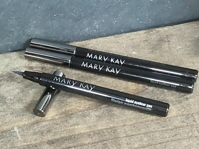 3X Mary Kay Liquid Eyeliner Pen ~ BLACK ~ full size nwob (#BB5)