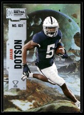 2022 Skybox Metal Universe Champions Jahan Dotson HOLO FOIL Football #31 🔥