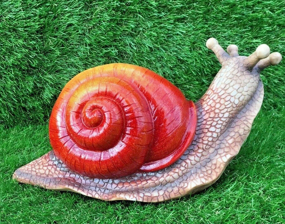 Large Glorious Snail for garden or patio inside or outside resin M12A - Image 2 of 4