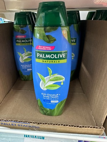 Palmolive Naturals Anti-Dandruff Shampoo & Conditioner Tea Tree & Clay 180 mL - 第 1/3 張圖片