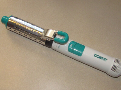 CONAIR JUMBO 1 1/2'' HOT AIR HOT CURLING IRON - style and dry with same hand