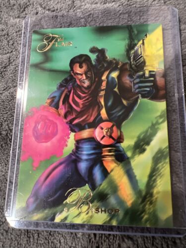 1994 Flair Marvel BISHOP X-Men Gold - Picture 1 of 2