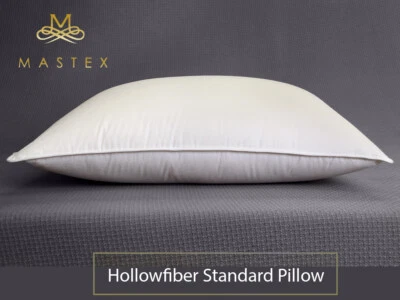 Bounce Back Virgin Hollow Fibre Pillows Extra Filled Super Soft Pack 1,2&4