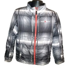 ZeroXposur Boys Youth Puffer Jacket Size XL 18/20 Black Gray