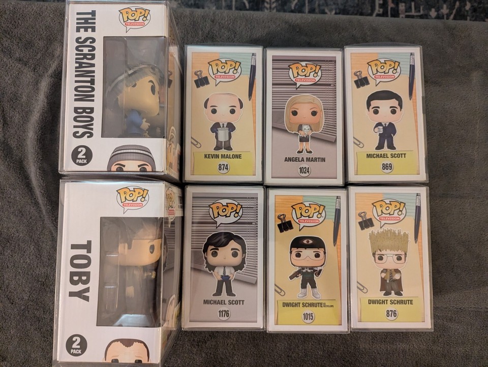 Funko Pop! The Office Lot Scranton Boys 2 Pack, Dwight Schrute, Toby