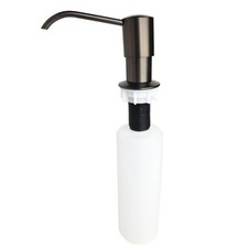 Kitchen Bathroom Sink Soap Lotion Pump Dispenser Brushed Bronze Finish